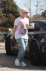 LADY GAGA Out in Her Sleek Tesla Cybertruck 02/15/2024