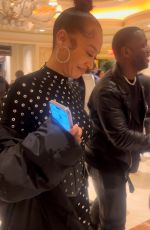 LALA ANTHONY Arrives at Michael Rubin