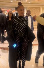 LALA ANTHONY Arrives at Michael Rubin