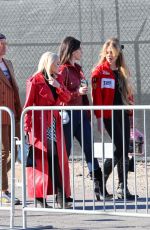 LANA DEK REY Arrives at Allegiant Stadium for Super Bowl in Las Vegas 02/11/2024