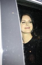 LANA DEL REY Leaves a Grammys Party in Hollywood 02/01/2024