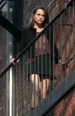 LANA ZAKOCELA Filming a Dior Commercial in New York 02/21/2024