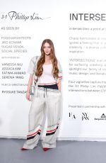 LARSEN THOMPSON at 3.1 Phillip Lim Presentation at NYFW in New York 02/09/2024