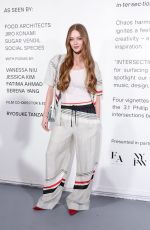LARSEN THOMPSON at 3.1 Phillip Lim Presentation at NYFW in New York 02/09/2024