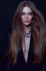 LARSEN THOMPSON at a Photoshoot, February 2024