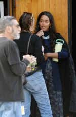 LAURA HARRIER on the Set of Michael Jackson Biopic in Los Angeles 02/23/2024