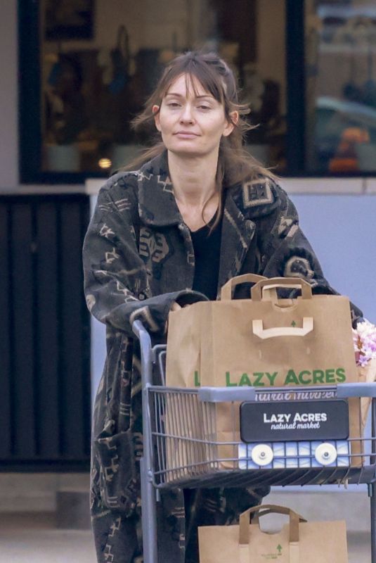 LAUREN PARSEKIAN Shopping at Lazy Acres in Los Feliz 02/26/2024