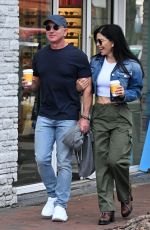LAUREN SANCHEZ and Jeff Besoz at Coconut Grove Art Festival in Miami 02/19/2024