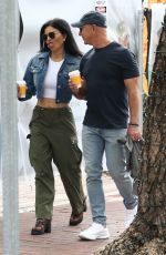 LAUREN SANCHEZ and Jeff Besoz at Coconut Grove Art Festival in Miami 02/19/2024