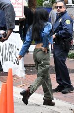 LAUREN SANCHEZ and Jeff Besoz at Coconut Grove Art Festival in Miami 02/19/2024