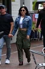 LAUREN SANCHEZ and Jeff Besoz at Coconut Grove Art Festival in Miami 02/19/2024