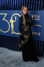 LAVERNE COX at 30th Annual Screen Actors Guild Awards in Los Angeles 02/24/2024