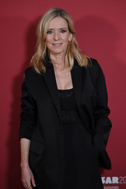 LEA DRUCKER at Cesar 2024 Nominee Dinner at Le Fouquet’s in Paris 02/05/2024