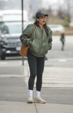 LEA MICHELE Out and About in New York 02/27/2024