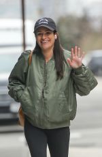 LEA MICHELE Out and About in New York 02/27/2024