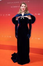 LEA SEYDOUX at Dune: Part Two Premiere at Le Grand Rex in Paris 02/12/2024