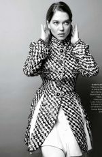 LEA SEYDOUX in Elle France, February 2024