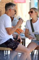 LEANN RIMES and Eddie Cibrian Out at Bondi Beach 02/22/2024