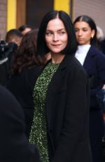 LEIGH LEZARK Arrives at Jason Wu Show at New York Fashion Week 02/11/2024