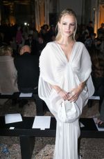LEONIE HANNE at Max Mara Fashion Show at Milan Women