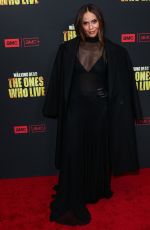 LESLEY-ANN BRANDT at The Walking Dead: The Ones Who Live Season 1 Premiere in Los Angeles 02/07/2024