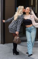 LIBERTY POOLE and HANNAH ELIZABETH Out in London 02/06/2024