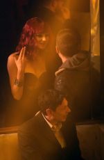 LILLY KRUG on theSet of April X in Bucharest 02/13/2024