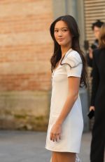 LILY CHEE at Courreges Fashion Show at Paris Fashion Week 02/28/2024