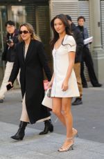 LILY CHEE at Courreges Fashion Show at Paris Fashion Week 02/28/2024
