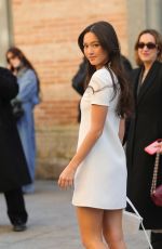 LILY CHEE at Courreges Fashion Show at Paris Fashion Week 02/28/2024