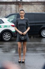 LILY CHEE at Prada Fall/winter 2024 Womenswear Fashion Show at Milan Fashion Week 02/22/2024