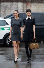 LILY CHEE at Prada Fall/winter 2024 Womenswear Fashion Show at Milan Fashion Week 02/22/2024