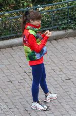LILY COLLINS and CAMILLE RAZAT on the Set of Emily in Paris in Paris 02/15/2024