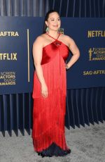 LILY GLADSTONE at 30th Annual Screen Actors Guild Awards in Los Angeles 02/24/2024