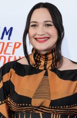 LILY GLADSTONE at Film Independent Spirit Awards in Santa Monica 02/25/2024