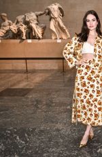 LILY JAMES at Erdem Fashion Show in London 02/17/2024