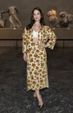 LILY JAMES at Erdem Fashion Show in London 02/17/2024
