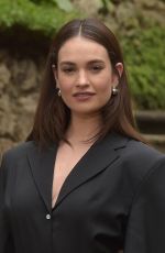 LILY JAMES at Finally Dawn Photocall in Rome 02/05/2024