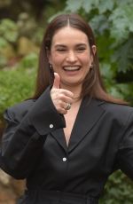 LILY JAMES at Finally Dawn Photocall in Rome 02/05/2024