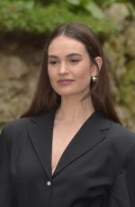 LILY JAMES at Finally Dawn Photocall in Rome 02/05/2024