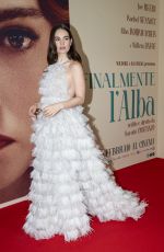 LILY JAMES at Finally Dawn Premiere in Rome 02/05/2024