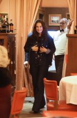 LILY JAMES Out for Dinner in Rome 02/04/2024