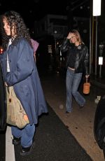 LILY-ROSE DEPP and 070 SHAKE Leaves Giorgio Baldi in Santa Monica 02/20/2024