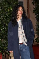 LILY-ROSE DEPP and 070 SHAKE Leaves Giorgio Baldi in Santa Monica 02/20/2024