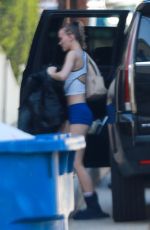 LILY-ROSE DEPP Arrives at a Gym in West Hollywood 02/21/2024