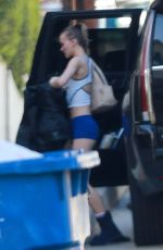 LILY-ROSE DEPP Arrives at a Gym in West Hollywood 02/21/2024