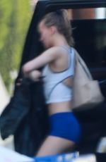 LILY-ROSE DEPP Arrives at a Gym in West Hollywood 02/21/2024