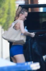 LILY-ROSE DEPP Arrives at a Gym in West Hollywood 02/21/2024