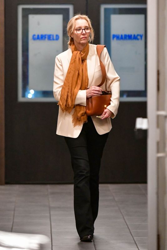 LISA KUDROW Out for Dinner at E Baldi in Beverly Hills 02/24/2024