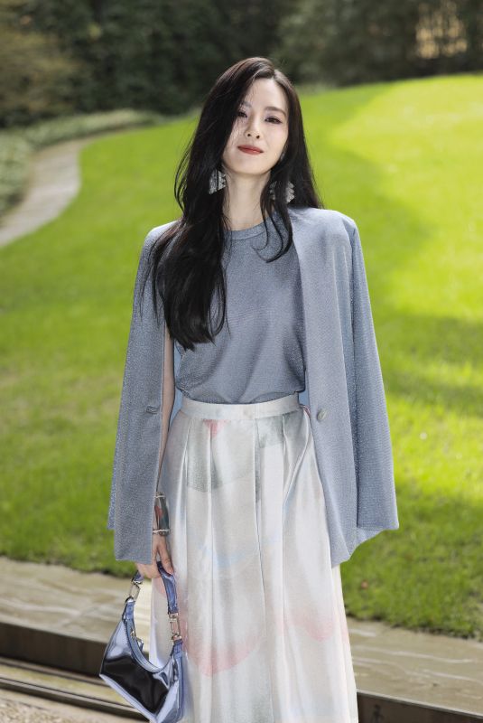 LIU SHISHI at MFW Armani Photocall in Milan 02/25/2024